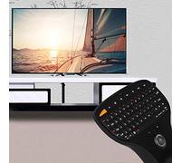 Teclado de Bolsillo USB, Diseño Ultraligero, Elegante Mini Ratón y Teclado Inalámbricos, Mini Teclado Inalámbrico para TV/computadora para 7