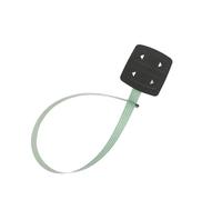 Teclado de botón de parada de inicio rápido for reparación de pegatinas de iconos de piezas de cinta de correr TRM811(10pcs)
