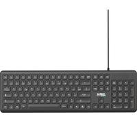 Urban Factory Teclado con Cable USB-A/C Eco-Friendly