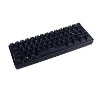 Teclado de Computadora, 61 Teclas, Teclado para Juegos, Teclado de Membrana, RGB Estable Retroiluminado para Oficina en Casa (Black)