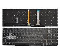Teclado de Computadora Portátil Compatible para Acer Predator Helios 300 PH315-54 PH315-55 PH317-51 LG05P-N10BR LG05P-N12B3 LG05P-N12B3L Español RGB Retroiluminación
