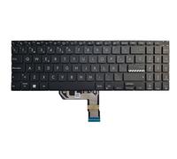 Teclado de Computadora Portátil Compatible para ASUS Vivobook 15Pro M3500 M3500Q M3500QA M3500QC Español Retroiluminación