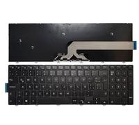 Teclado de Computadora Portátil Compatible para DELL Latitude 3550 3560 3570 3580 3588,Vostro 15 3568 3562 Latín Sin retroiluminación