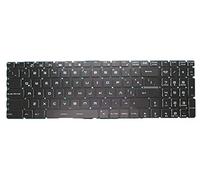 Teclado de cristal para portátil y retroiluminación Teclado retroiluminado para MSI GS60 2PC 2PE 2PL 2PM 2QD 2QC 2QE 6AK 6QC GS70 6QC 6QD 6QE ONC 2OD 2PC 2PE 2QD 2QE América Latina LA SIN marco