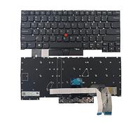 Teclado de diseño de Estados Unidos para Lenovo Thinkpad T490s T495s SN20R66042 02HM208 02HM280 Negro