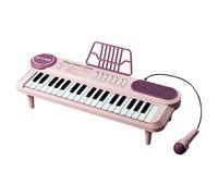 Teclado De Juguete De Piano Para Niños - Juego Portátil De 37 Teclas, Juguete De Instrumento Musical | Niños Niñas Vacaciones Familiares Escuela Aula Hogar Interior Música Al Aire Libre Educación Entr