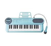 Teclado de juguete para niños, micrófono ajustable con juego USB - Piano de juguete para niños - Para niños y niñas Vacaciones Escuela Aula Casa Interior y Exterior