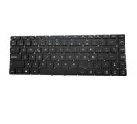 Teclado de la computadora portátil para Thomson SPN14I3-4BK128 SP Español Negro Sin Marco