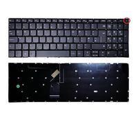 Teclado de Laptop Compatible para 330s 15 Series 330s-15arr 330s-15ast 330S-15IKB 330S-15ISK 7000-15 Reino Unido Diseño(NO Backlight)