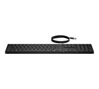 Teclado de membrana HP 320K Layout ES con cable USB y teclas silenciosas