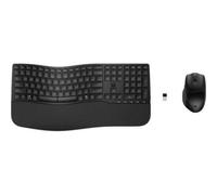 Teclado de membrana HP Combo 685 Comfort Dual Layout ES inalámbrico con ratón IA y Copilot