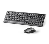 Teclado de membrana inalámbrico Vention KTD Layout ES combo con ratón 2.4GHz negro
