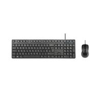 Teclado de membrana Targus AKM622ES Layout ES alámbrico USB con ratón incluido