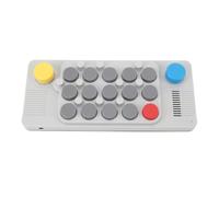Teclado de Música de Bolsillo, Sintetizador Electrónico de 20 Instrumentos, Instrumento Musical con Sintetizador con Altavoz, Conector para Auriculares de 3,5 Mm y Pegatinas