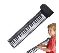 Teclado De Música Electrónica - Piano Enrollable Plegable, Tapete Portátil