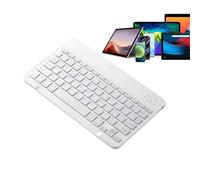 Teclado de PC inalámbrico: Accesorio de computadora portátil ergonómico, USB Compatible | Diseño de Llave Tranquila con diseño Delgado y tipificación Suave, Comodidad para el Estudio de jueg
