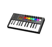 Teclado De Piano Controlador Midi Electrónico Profesional De 25 Teclas Teclado Portátil Inteligente Con Almohadilla De Arreglo