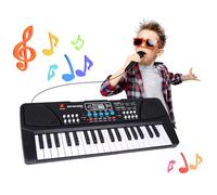 Teclado de Piano de 37 Teclas para niños de 3 a 5 años, con micrófono, Ideal para Principiantes, niños y niñas de 3 4 5 6 años