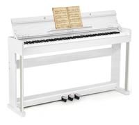 Teclado de piano digital con peso de 88 teclas, piano de madera para tocador, piano eléctrico de acción martillo con MIDI, pianos digitales ideales para el hogar y piano de teclado para principiantes