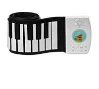 Teclado De Piano Electrico Para Principiantes Teclado Electrónico De Silicona Plegable Portátil Flexible Enrollable De 49 Teclas Para Aprender Música(3/4)