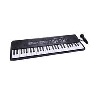 Teclado de Piano Electrónico portátil de 37/54 teclas con micrófono Digital para principiantes niños regalo Digital portátil para niños