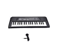 Teclado de piano electrónico portátil de 37/54 teclas con micrófono, piano digital electrónico para principiantes, niños y adultos