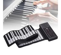 Teclado De Piano Enrollable, Piano Electrónico De Música Digital De 88 Teclas, 128 Timbres Estándar, 21 Canciones De Demostración, Función De Trino/sustain/grabación/reproducción
