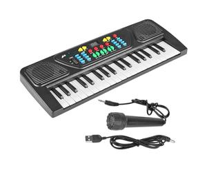 Teclado De Piano Para Niños: Juguete De Música Electrónica, Instrumento De Piano Portátil, De Aprendizaje De Teclado De Escritorio | Experiencia De Práctica De Sonido Interactiva Para Niños Pr