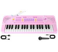 Teclado de piano para niños, juguetes de música para niños mayores de 3 años, piano de teclado electrónico para principiantes, niños con micrófono, juguetes para niños de 3, 4, 5, 6, 7, 8