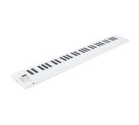 Teclado de Piano Plegable de 61 Teclas, Acompañamiento Plegable Incluido Teclado Piano con Reproducción de Grabación, Teclado Eléctrico Semi Ponderado de Plástico Ecológico