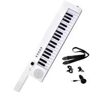 Teclado De Piano Teclado De Piano Electrónico De 37 Teclas Para Principiantes(White)