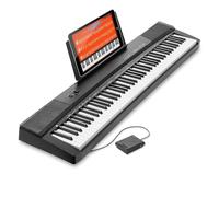 Teclado De Piano Teclado Digital De 88 Teclas Piano Electrónico Portátil De Tamaño Completo Con Teclas Semipesadas Y Altavoces Incorporados