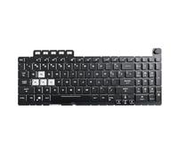 Teclado de Repuesto Compatible con ASUS TUF Gaming 8 F15 FX506 FA506 FA506II FX506H FA506Q FX506L FA506H F17 FX706 FX706L FA706U FX706U FA706 661VUS00 con retroiluminación RGB Colorida