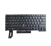 Teclado de repuesto compatible con Lenovo ThinkPad T490S T495S T14S, P1 Extreme Gen1 Gen2, X1 Extreme Gen1 Gen2 con retroiluminación sin marco