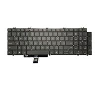 Teclado de repuesto con retroiluminación US Layout para Dell Latitude 5520 5530 5540 5521 5531, Precision 3560 3570 3580 3561 3571 3581 7670 7680 7770 7780 P/N: N7N7N7N. 16 0N. 7N16