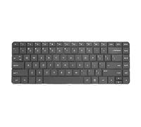 Teclado de Repuesto de Aluminio Duradero Que Ahorra Tiempo y energía Teclado de Repuesto Conveniente Adecuado para HP CQ43 / 436/430/431 / CQ57 / 1000 / G4 / G6 / HSTNN-Q72C(Negro)