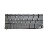 Teclado de Repuesto for portátil con diseño Estadounidense, Compatible con HP Spectre X360 13-4000, 13-4100, 13-4200, 13-4101DX, 13-4103DX y 13T-4000(Black US)