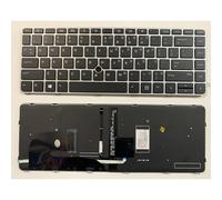 Teclado de repuesto para laptop HP EliteBook 840 G3 745 G3 745 G4 840 G4 848 G4 836308-001 821177-001 NSK-CY2BV 836307-031 819877-B31 US Diseño con retroiluminación Punto