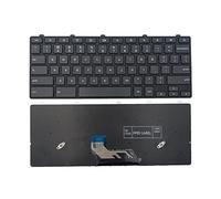 Teclado de repuesto para laptop para Dell Chromebook 13 3380 11 3180 3189 3380 Education 2 en 1 0850FT 0HNXPM 05XVF4 0343nn
