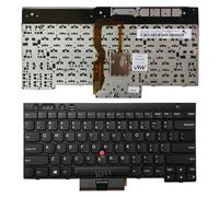 Teclado de repuesto para laptop versión de EE. UU., teclado inglés para laptop con varillas de señalización para Lenovo IBM Thinkpad L430 / T430 / T430i / T430S, teclado 04X1315 / 04X1201 / 04X1277 /