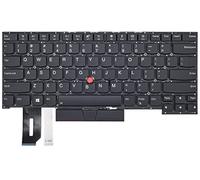 Teclado de repuesto para Lenovo Thinkpad T490s T495, Thinkpad P1 Gen 3 2, Thinkpad X1 Extreme Gen 3 2 1 Series, teclado de repuesto Thinkpad T490s con diseño retroiluminado de EE. UU