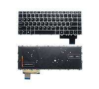 Teclado de repuesto para ordenador portátil para HP EliteBook Folio 9470M 9470 9480 9480M con retroiluminación sin puntero US