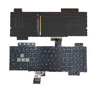 Teclado de repuesto para portátil con retroiluminación RGB para Asus TUF Gaming FX505 FX505D FX505DV FX505DD FX505DT FX505DU FX505DU FX505DY FX505G FX505GT FX505GU FX505GE FX505GD FX505GM FX505A FX504