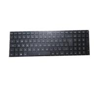 Teclado de retroiluminación RGB de 3 Zonas para portátil para Gigabyte para AORUS 17 (2024) para AORUS 17 BSG 2024 para AORUS 17 BKG 2024 Reino Unido UK/GB Negro Sin Marco Nuevo