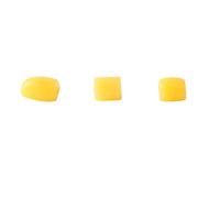 Teclado de Saxofón, 3 Piezas de Cubiertas de Teclas Laterales de Saxofón de Tacto Cómodo para Instrumentos de Viento (CC20 Amarillo)