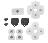 Teclado de silicona de goma conductora L R para Sony para PS4, accesorios de controlador inalámbrico