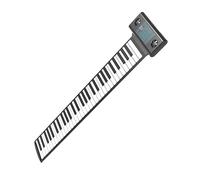 Teclado de silicona de instrumento musical de piano enrollado a mano de 61 teclas USB enchufable piano electrónico para el hogar