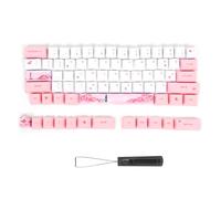 Teclado de sublimación, 73 Piezas de Teclado, Teclado, Piezas de PC con patrón Lindo, Utilizado para Mantener la(6064 Girls)