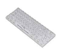 Teclado de Teclado Transparente, Teclado Mecánico Transparente de 61 Teclas para Juegos para Barra de Internet