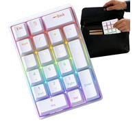 Teclado Digital De Computadora - Dispositivo Mecánico Portátil,Teclado Digital Con Cable Plug-in | para Contabilidad Financiera en Ordenador Portátil, PC, Notebook, Contadores, Analistas Financieros,